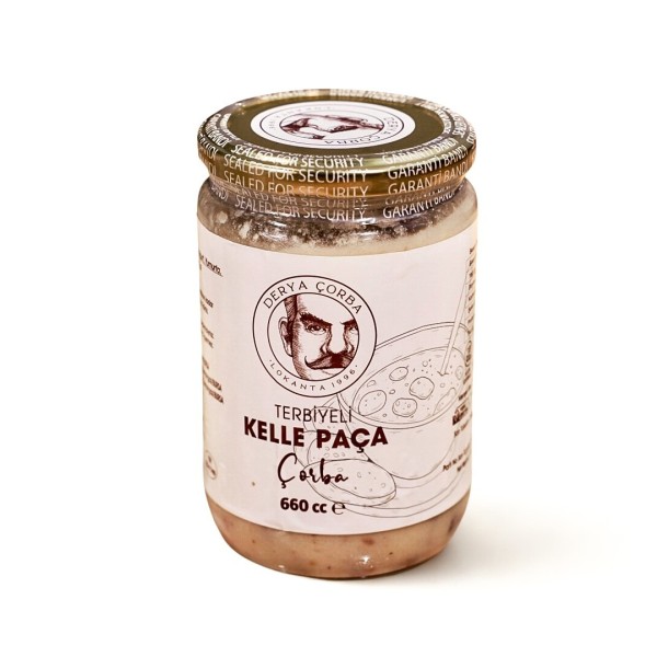 Terbiyeli Kelle Paça Çorbası 2 Porsiyonluk 660 cc