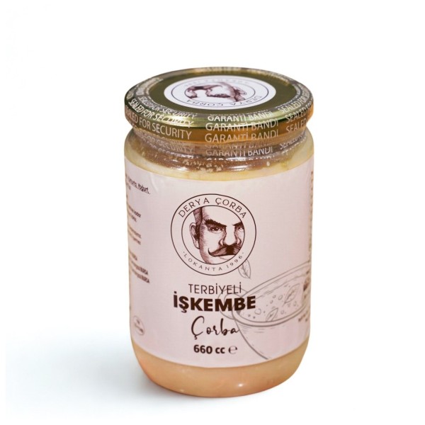 Terbiyeli İşkembe Çorbası 2 Porsiyonluk 660 cc