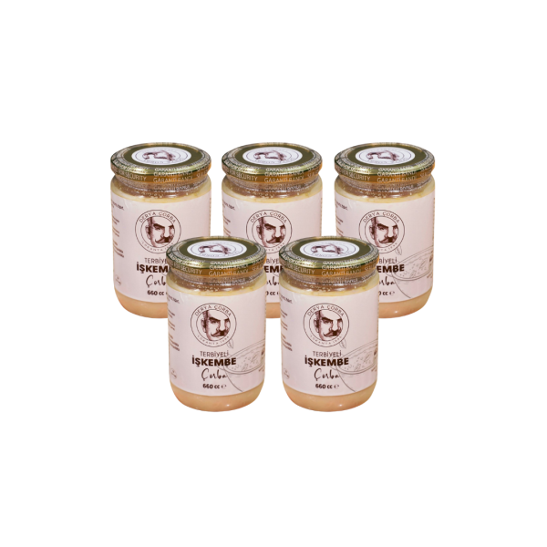 Terbiyeli İşkembe Çorbası 2 Porsiyonluk 660 cc