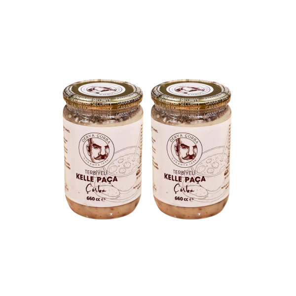 Terbiyeli Kelle Paça Çorbası 2 Porsiyonluk 660 cc