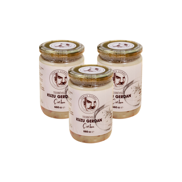 Terbiyeli Kuzu Gerdan Çorbası 2 Porsiyonluk 660 cc