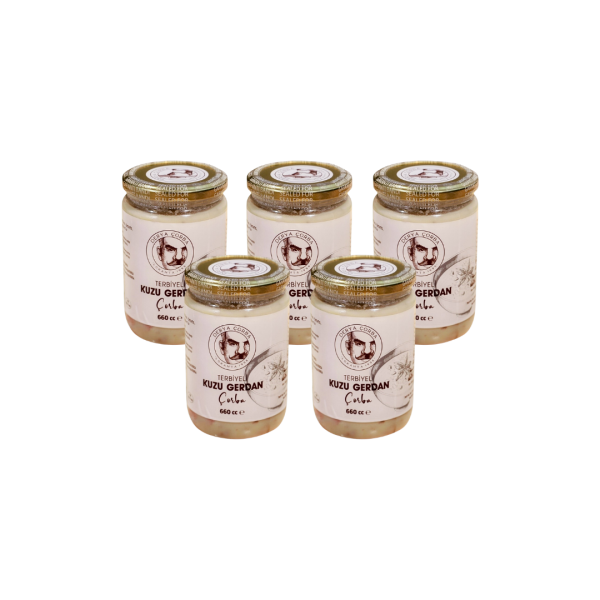 Terbiyeli Kuzu Gerdan Çorbası 2 Porsiyonluk 660 cc